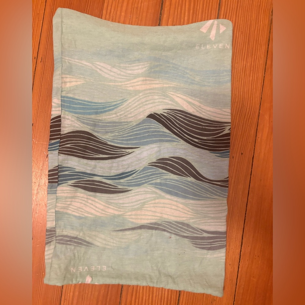 Buff Eleven Blue And Gray Patterned - image 1